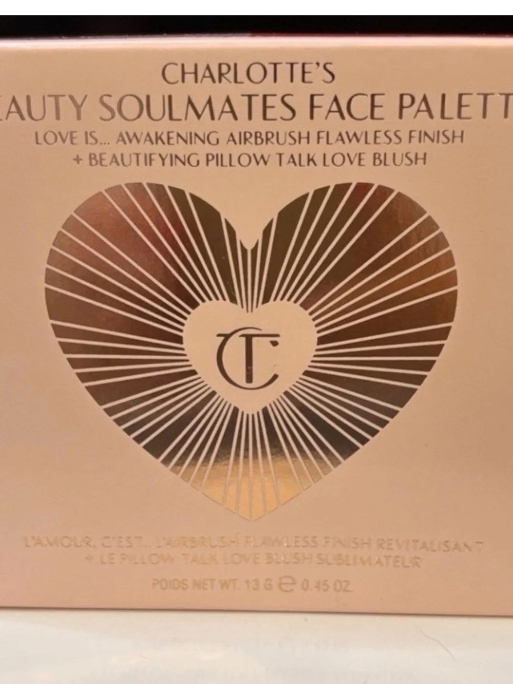 Charlotte Tilbury soulmate, palette, PILLOWTALK flawless pink